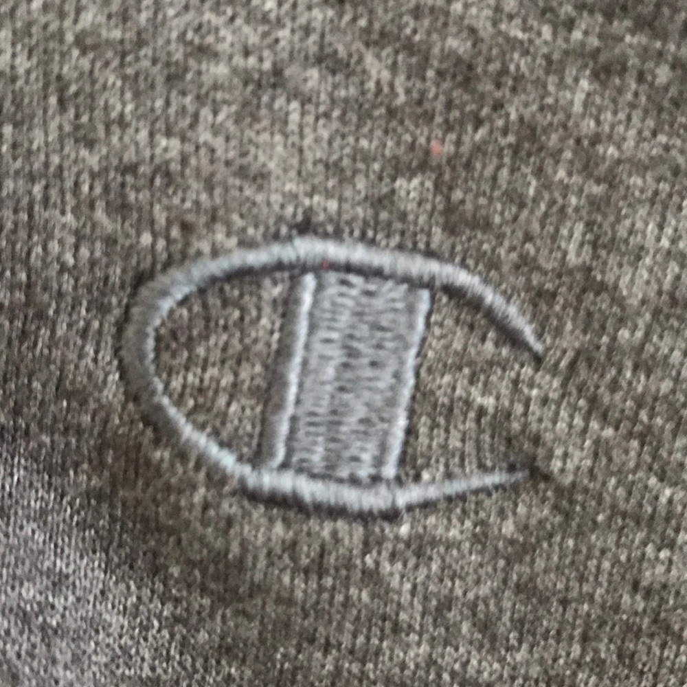 grey champion hoodie